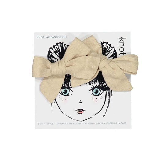 WOVEN BOW SET - KNOT Hairbands