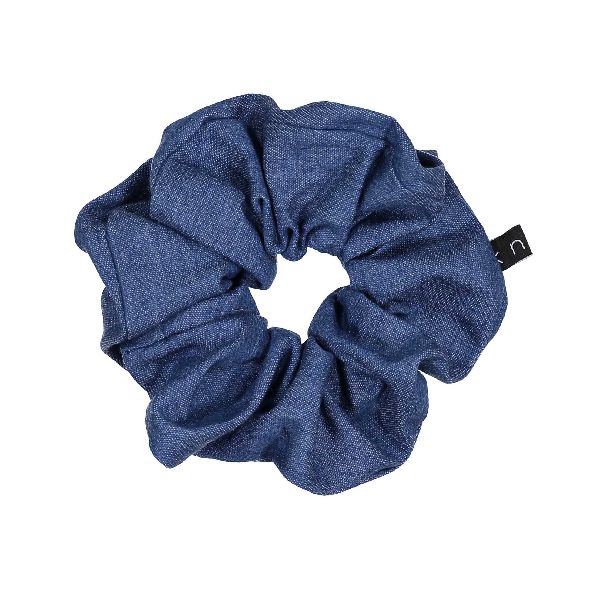 DENIM SCRUNCHIE - KNOT Hairbands