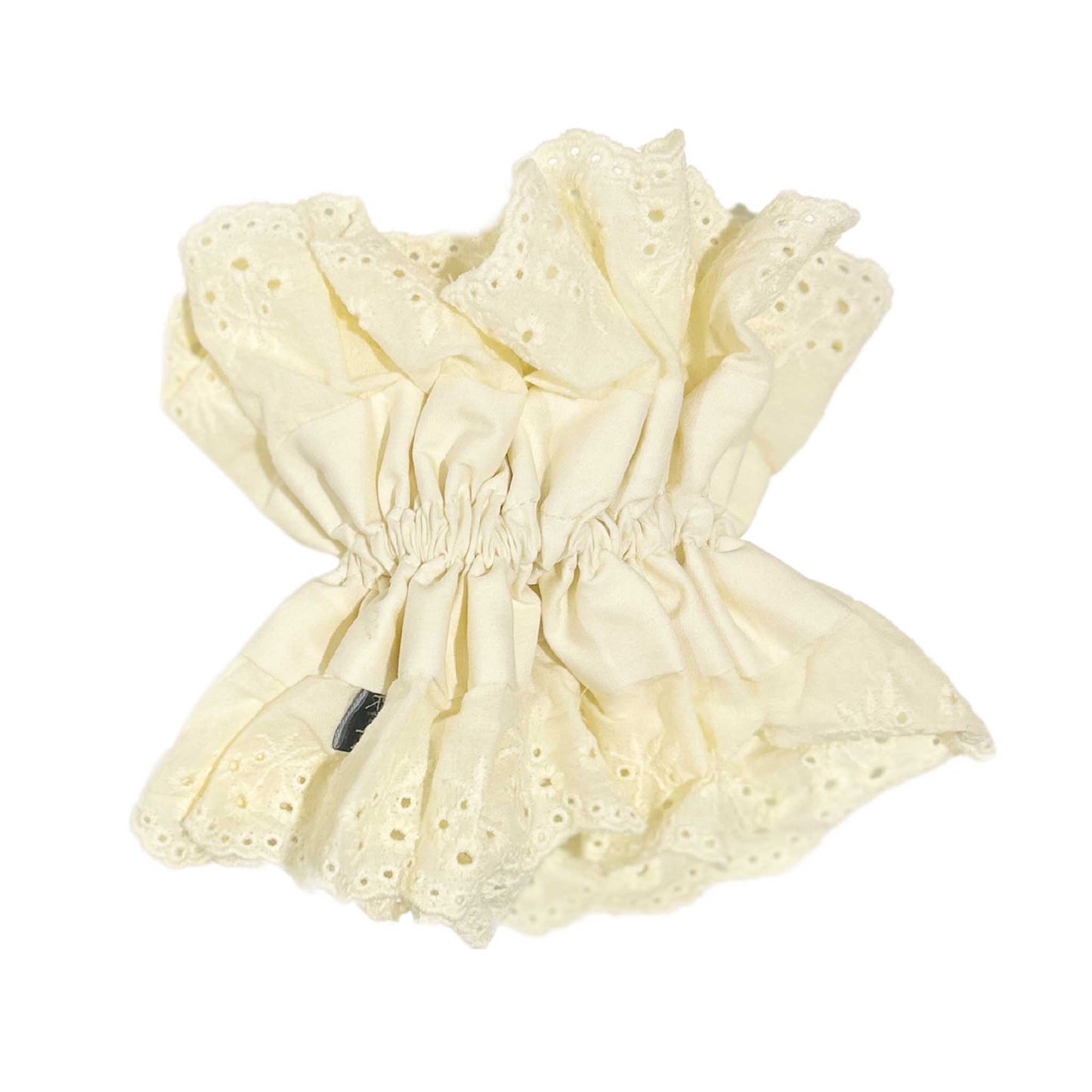 EYELET SCRUNCHIE - KNOT Hairbands