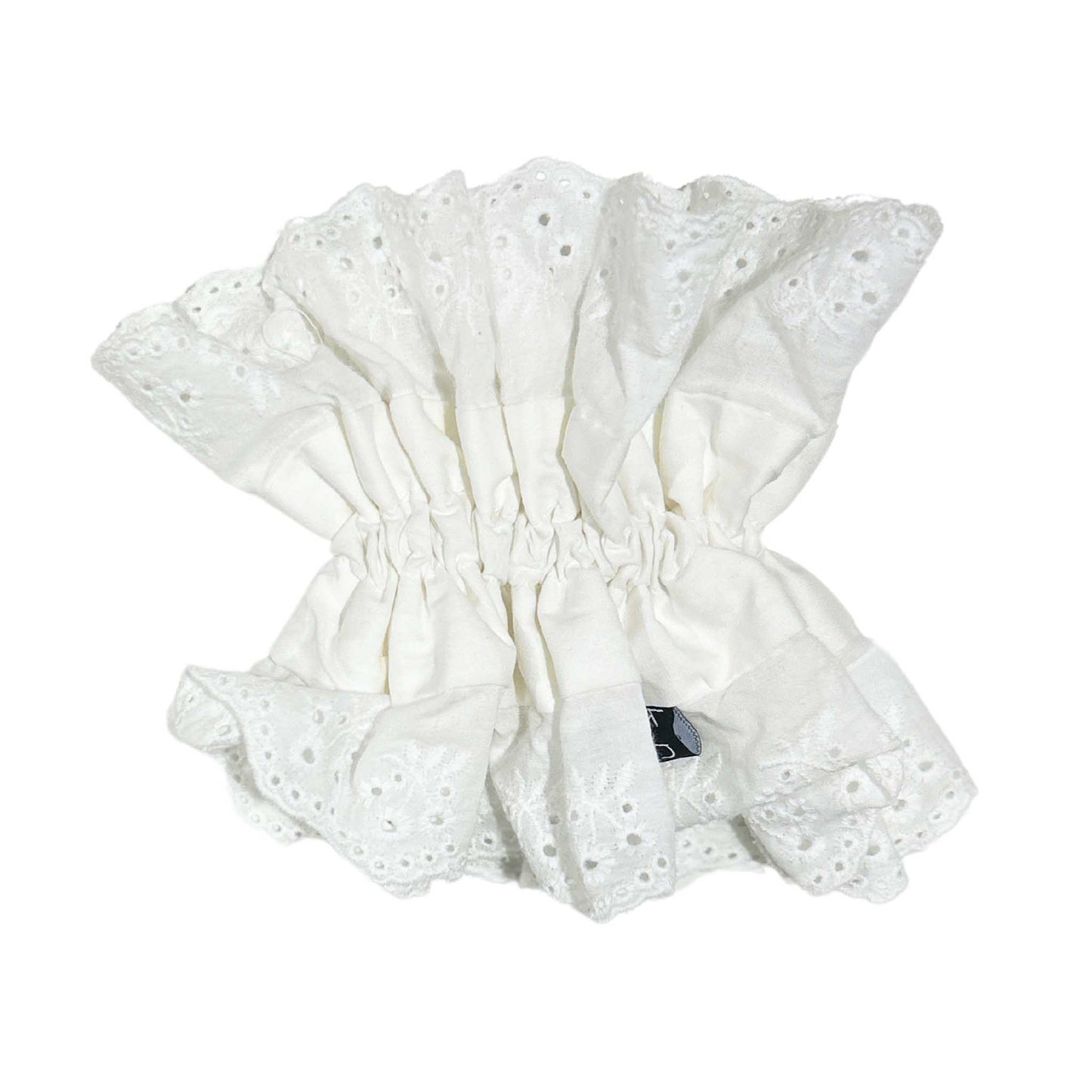 EYELET SCRUNCHIE - KNOT Hairbands