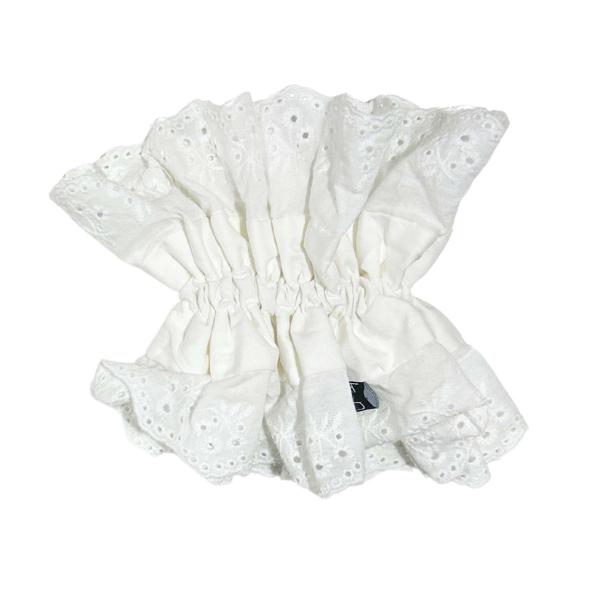 EYELET SCRUNCHIE - KNOT Hairbands