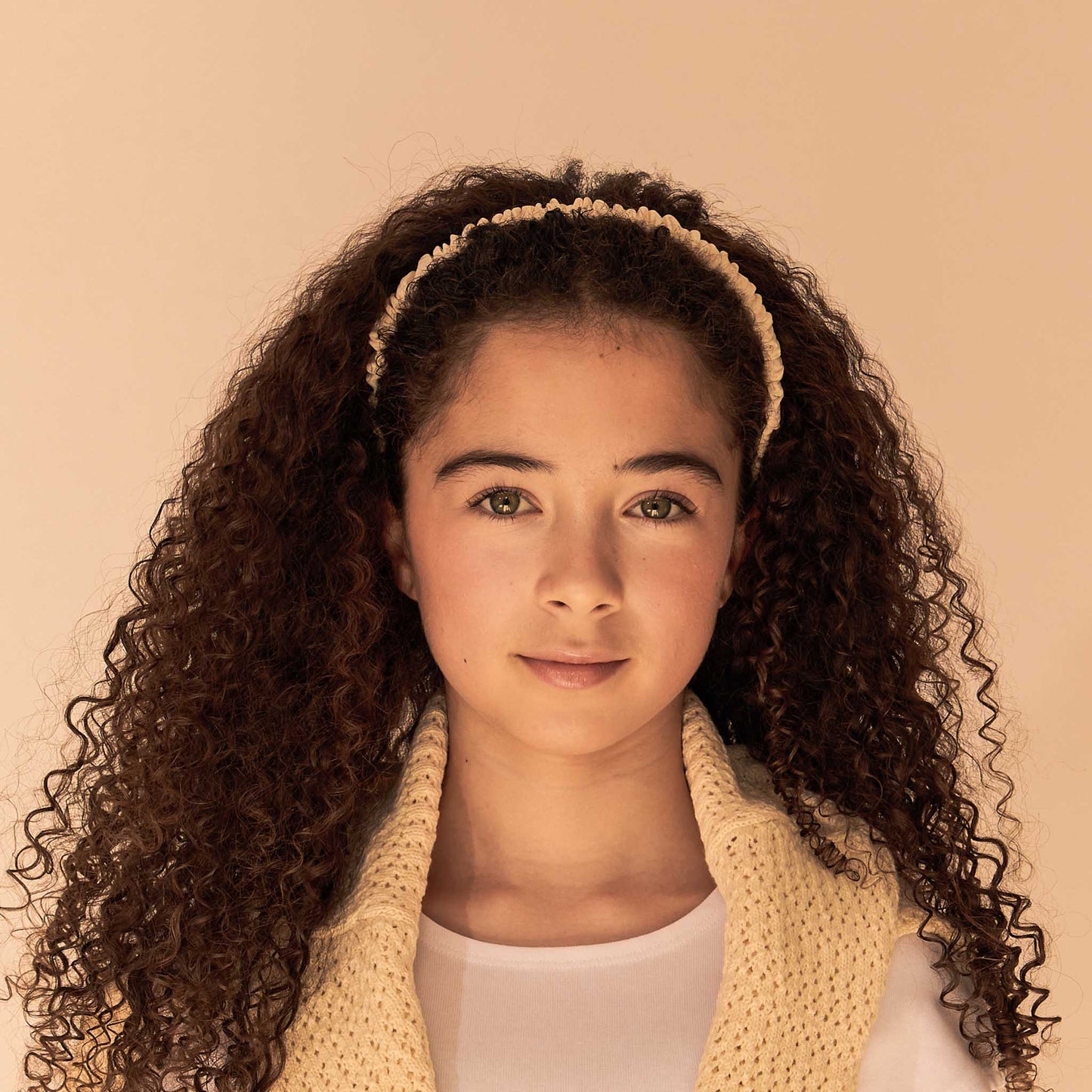 SATEEN SCRUNCHED HEADBAND - KNOT Hairbands