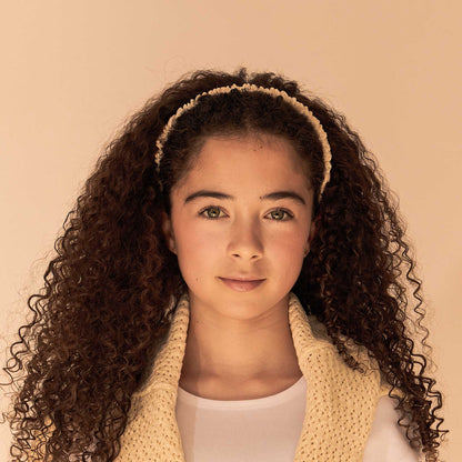 SATEEN SCRUNCHED HEADBAND - KNOT Hairbands