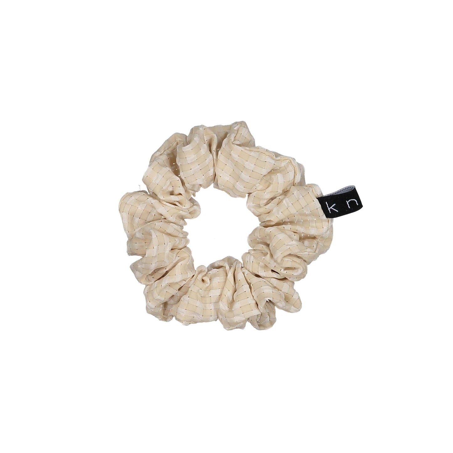 SEERSUCKER PETITE SCRUNCHIE - KNOT Hairbands