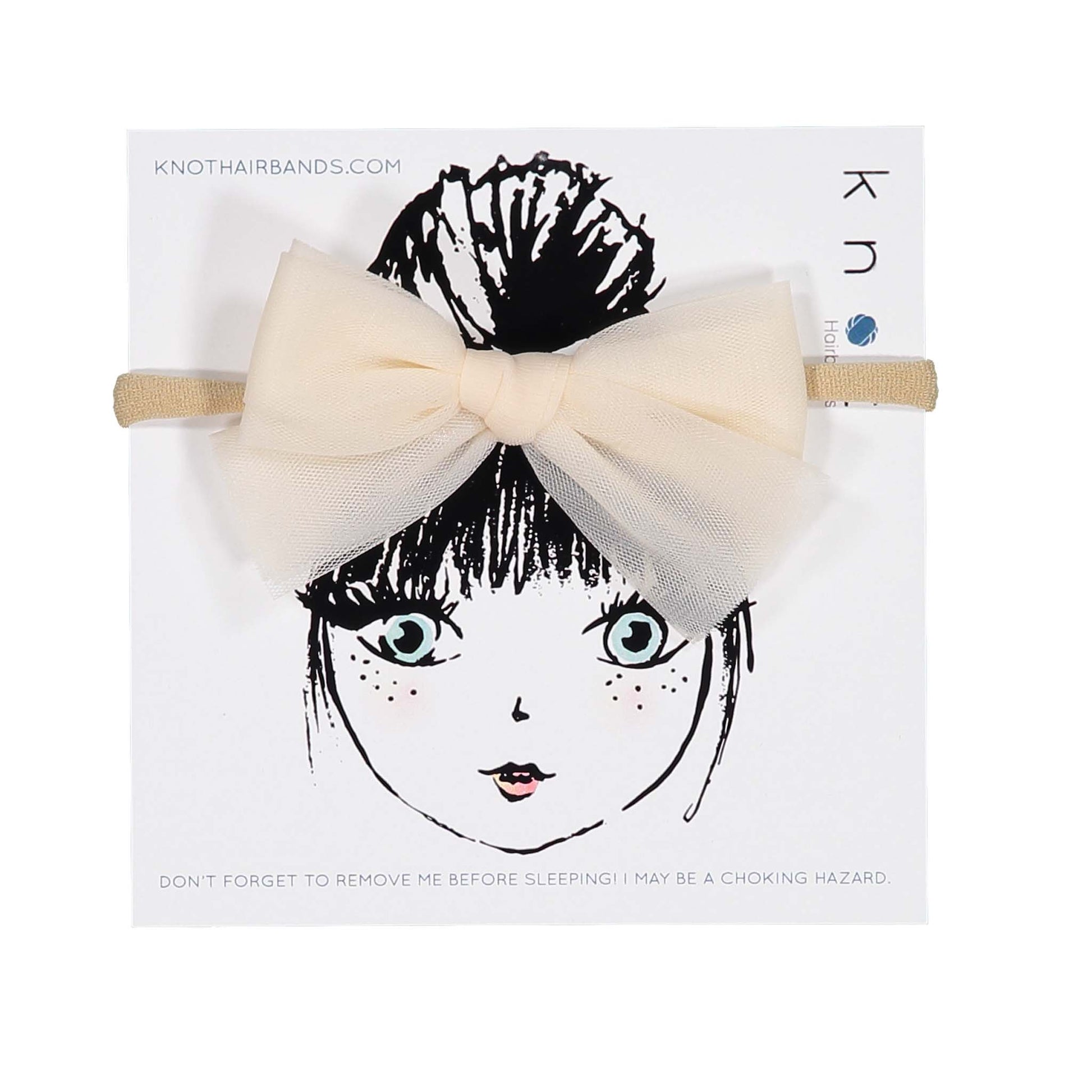TULLE BOW BAND - KNOT Hairbands