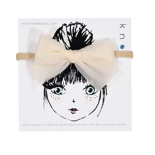 TULLE BOW BAND - KNOT Hairbands