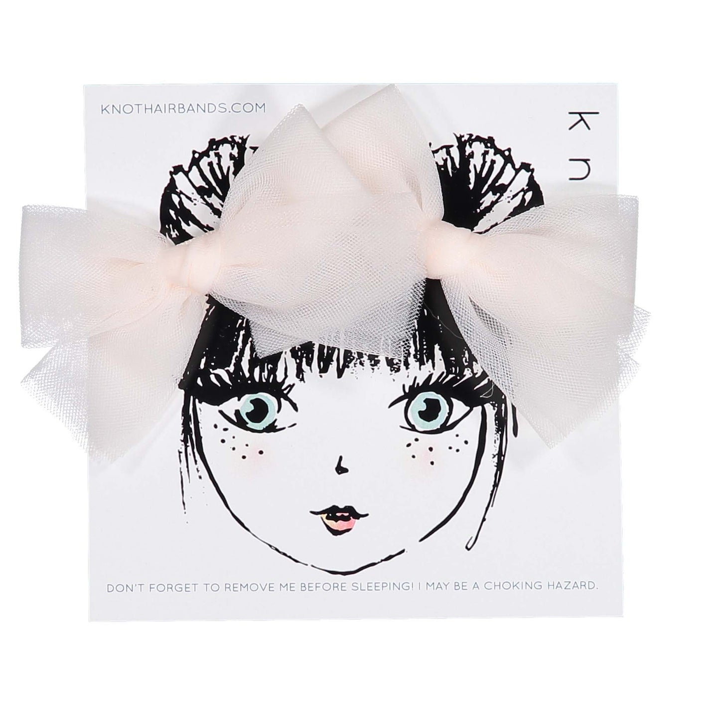TULLE MINI CLIP SET - KNOT Hairbands