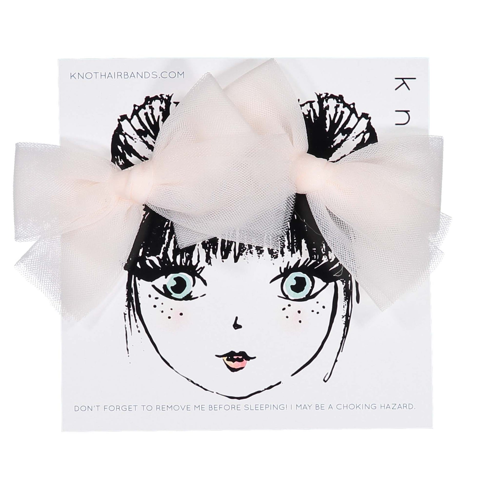 TULLE MINI CLIP SET - KNOT Hairbands