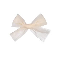 Load image into Gallery viewer, TULLE BOW CLIP - KNOT Hairbands