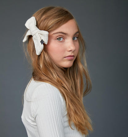 BALLAD KNIT BOW CLIP - KNOT Hairbands
