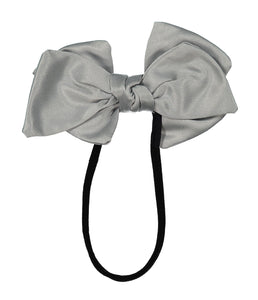 Ballerina Bow Band // GREY - KNOT Hairbands