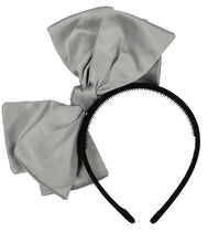 Load image into Gallery viewer, Ballerina Bow Headband // GREY - KNOT Hairbands