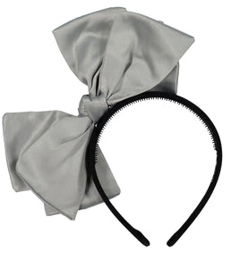 Ballerina Bow Headband // GREY - KNOT Hairbands