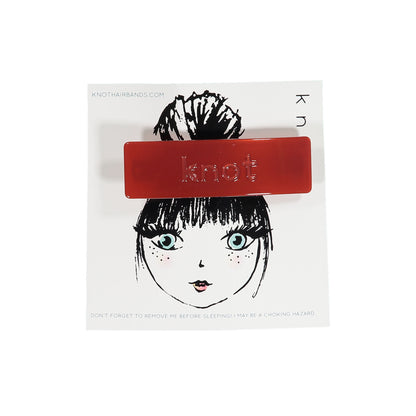 BARRETTE CLIP - KNOT Hairbands