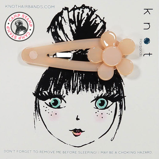 BLOOM JUMBO CLIP - KNOT Hairbands