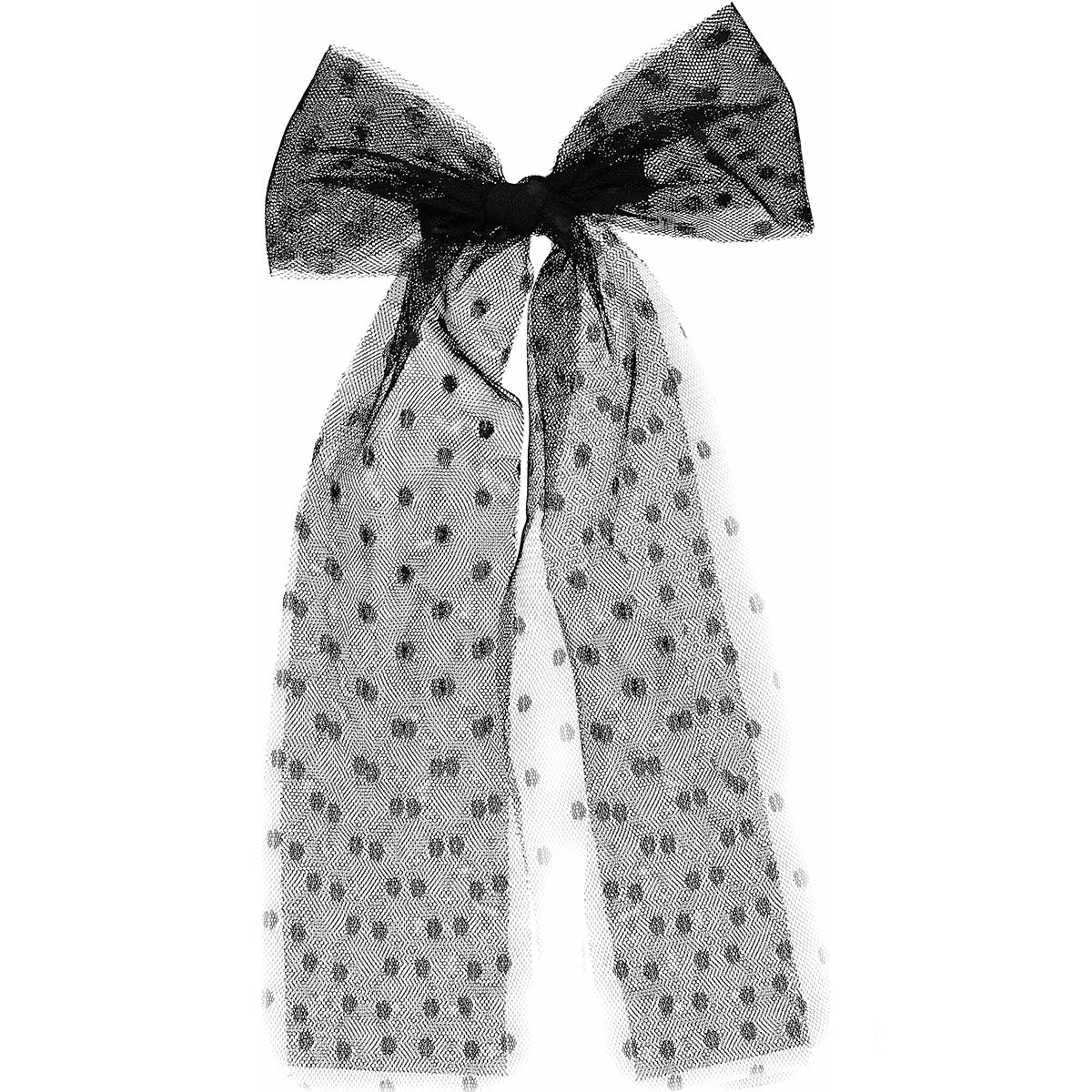 BRUSHED BOW CLIP - KNOT Hairbands