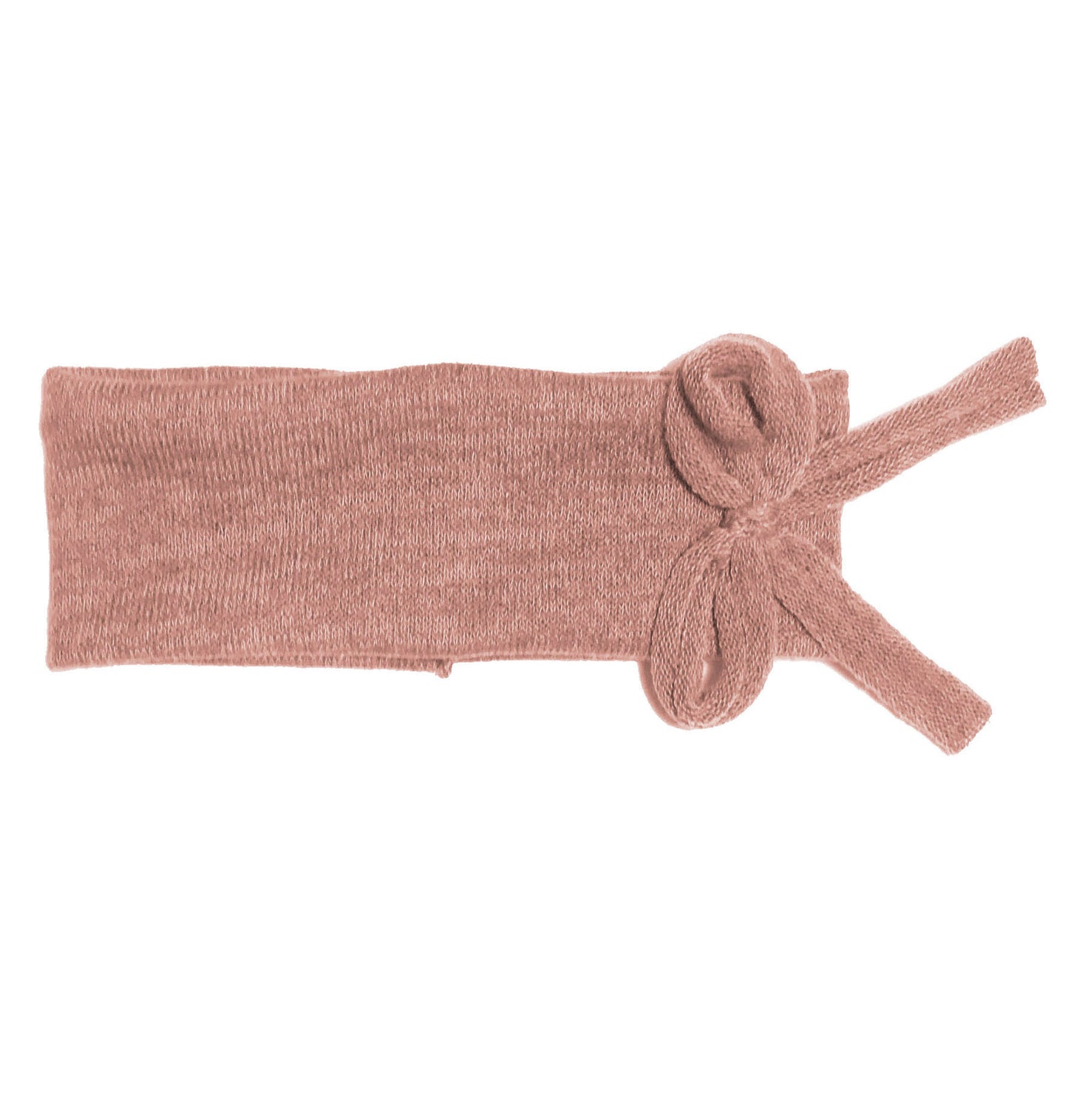 Bébé Bow Headwrap // Blush KNIT - KNOT Hairbands