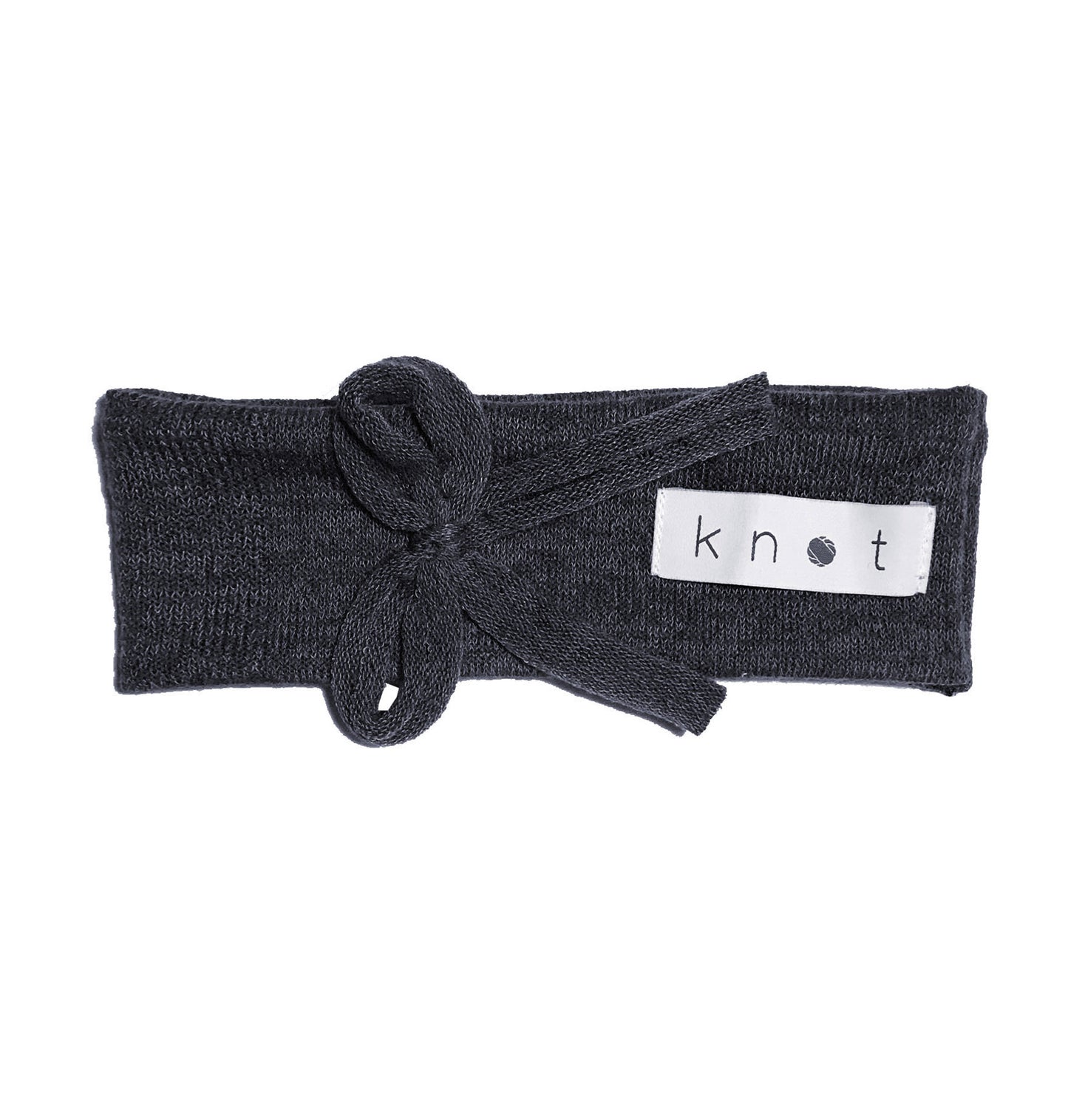 Bébé Bow Headwrap // Navy KNIT - KNOT Hairbands
