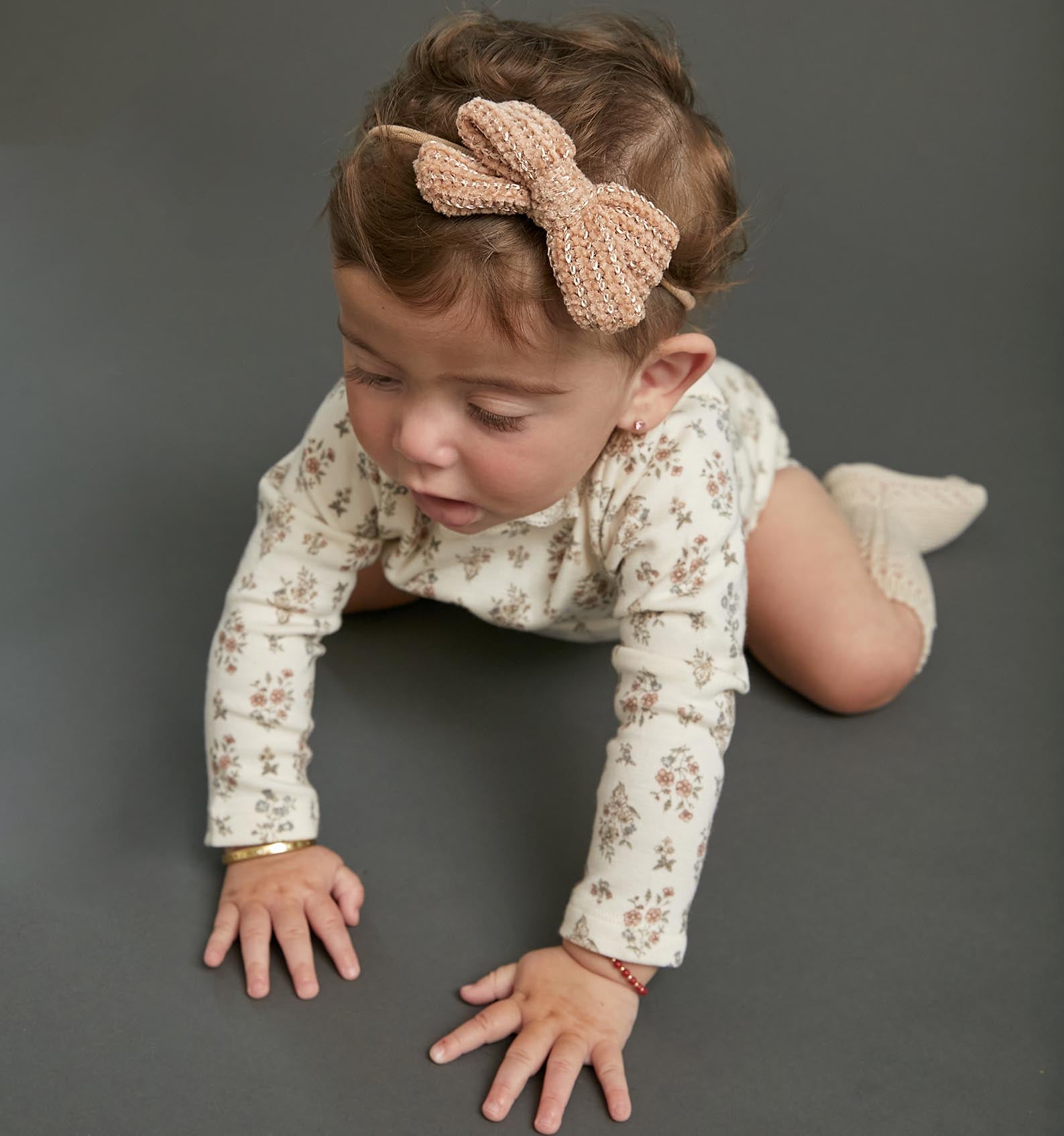 CLASSICAL CHENILLE BOW BAND - KNOT Hairbands