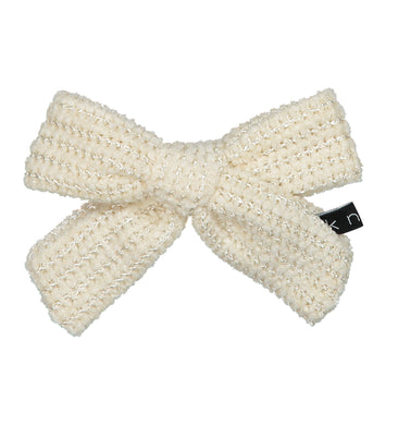 CLASSICAL CHENILLE BOW CLIP - KNOT Hairbands