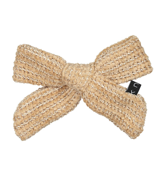 CLASSICAL CHENILLE BOW CLIP - KNOT Hairbands