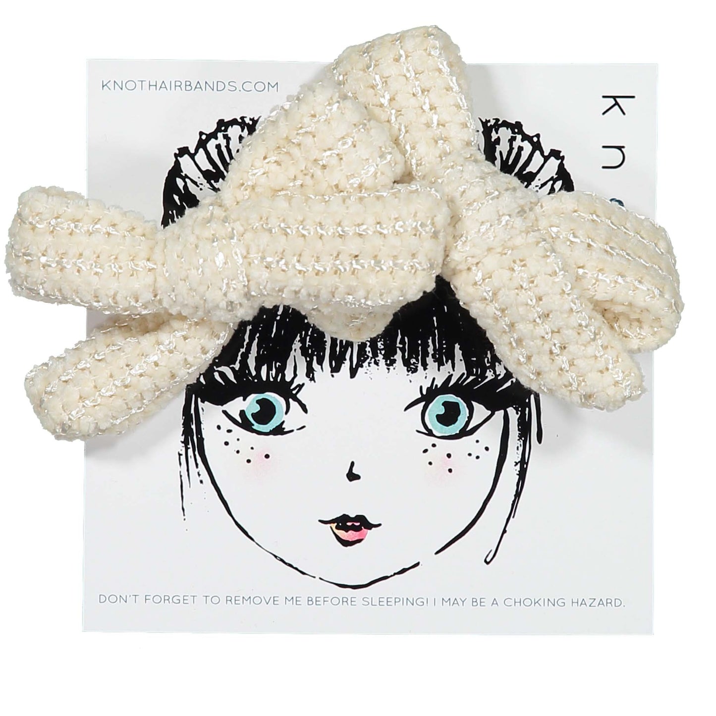 CLASSICAL CHENILLE CLIP SET - KNOT Hairbands