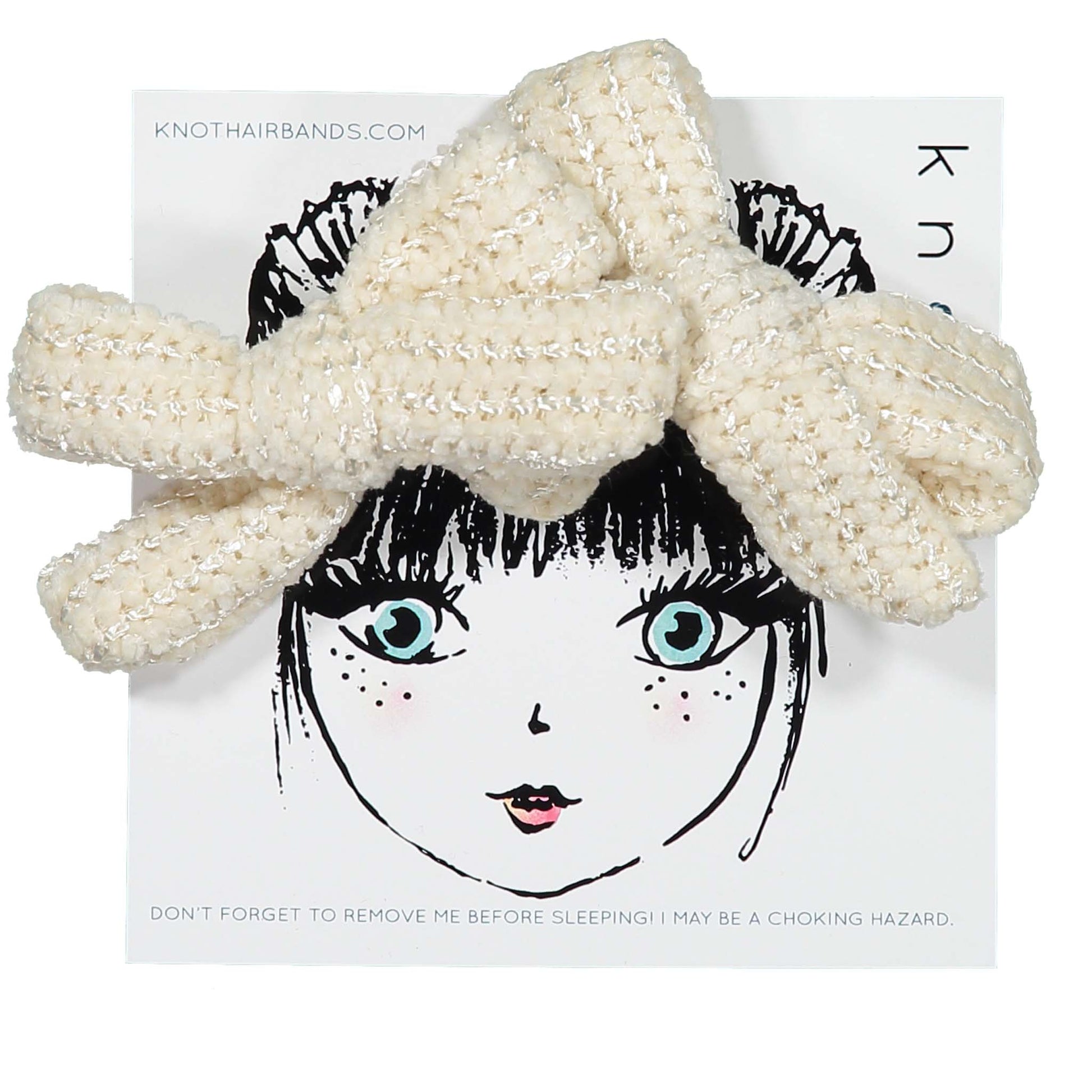 CLASSICAL CHENILLE CLIP SET - KNOT Hairbands