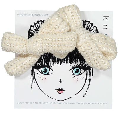 CLASSICAL CHENILLE CLIP SET - KNOT Hairbands