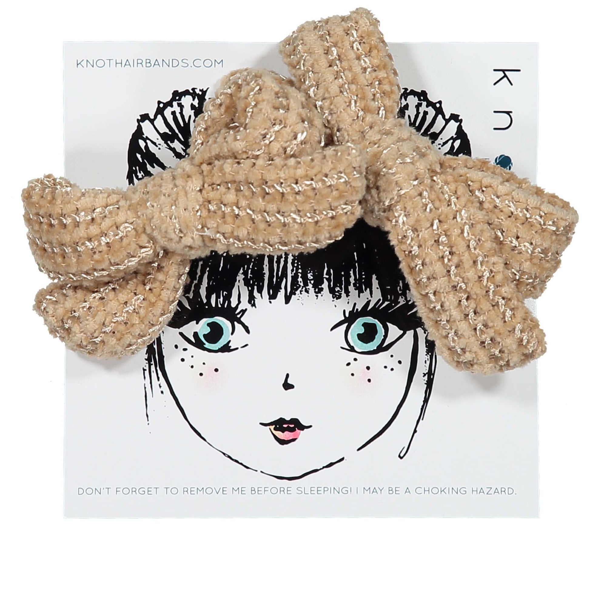 CLASSICAL CHENILLE CLIP SET - KNOT Hairbands