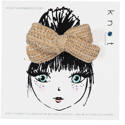 CLASSICAL CHENILLE CLIP SET - KNOT Hairbands