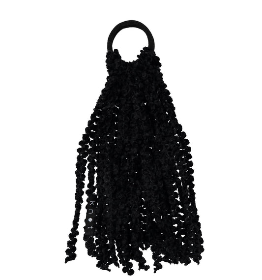 CLASSICAL CHENILLE TRIM HAIRTIE - KNOT Hairbands