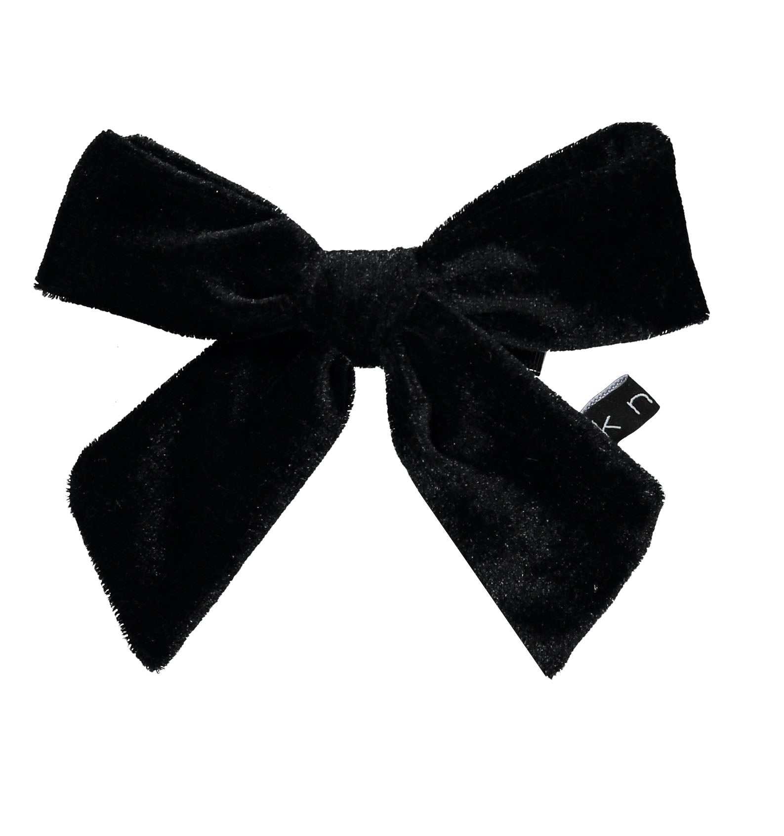 CLEF VELVET BOW CLIP - KNOT Hairbands