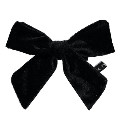 CLEF VELVET BOW CLIP - KNOT Hairbands