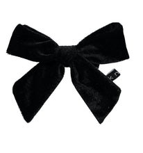 Load image into Gallery viewer, CLEF VELVET BOW CLIP - KNOT Hairbands