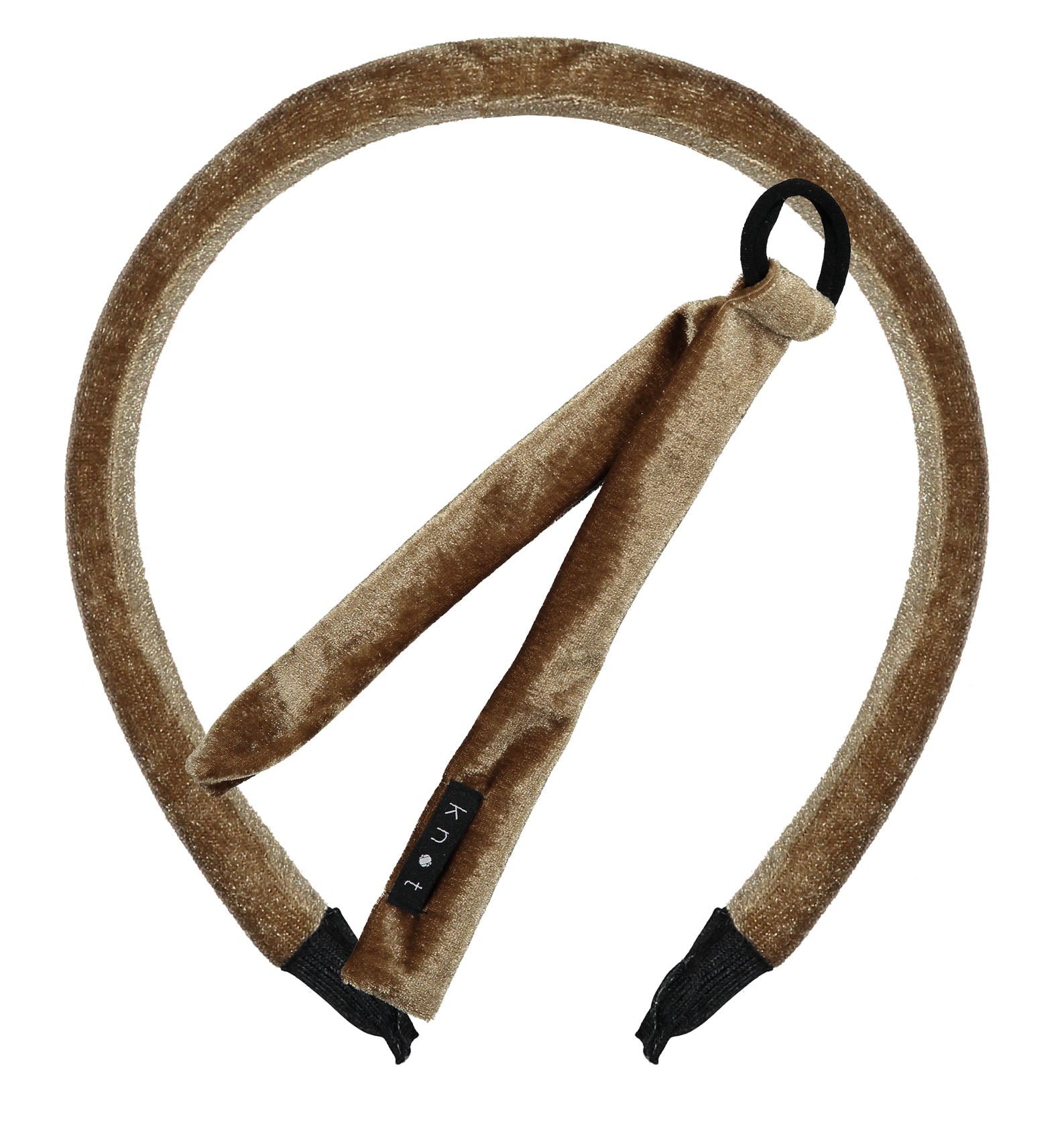 CLEF VELVET HEADBAND + HAIRTIE SET - KNOT Hairbands