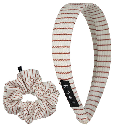 COASTAL STRIPED HEADBAND SET - KNOT Hairbands