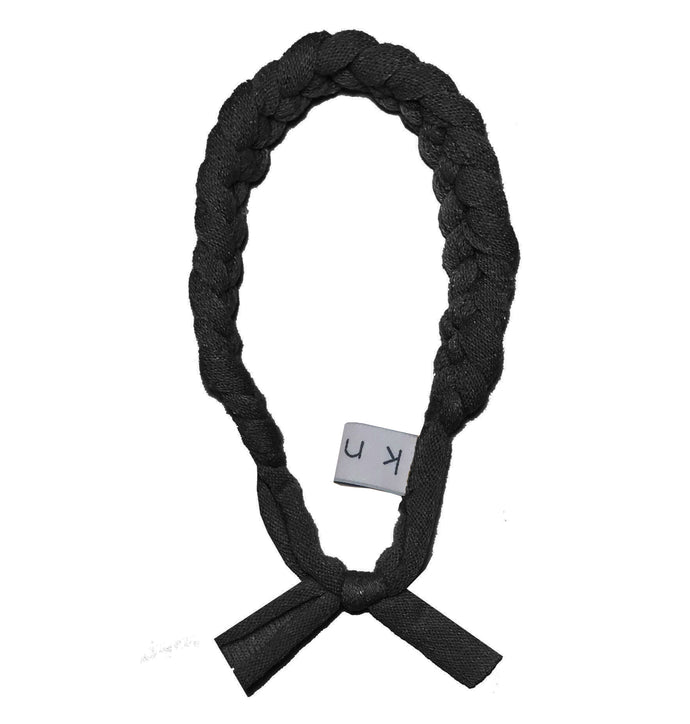 COZY CATERPILLAR  Headwrap // Black KNIT - KNOT Hairbands