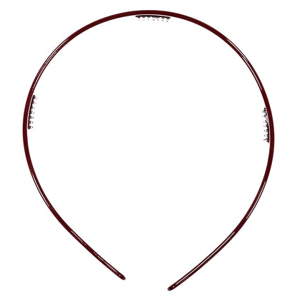 CLASSIC GLOSS HEADBAND // Burgundy - KNOT Hairbands