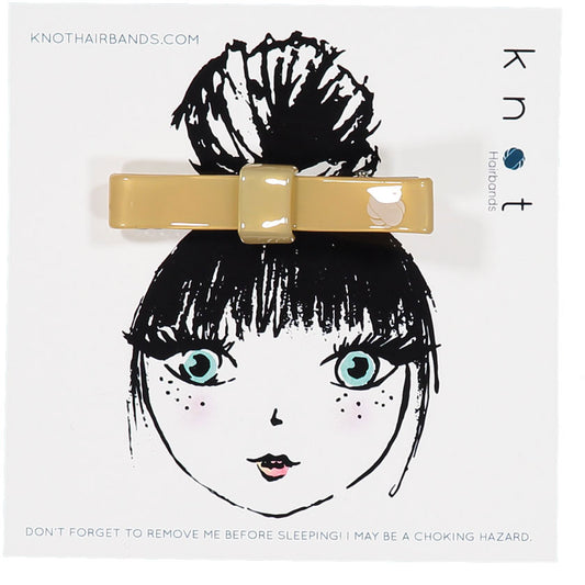 CLASSIC BOW CLIP - KNOT Hairbands