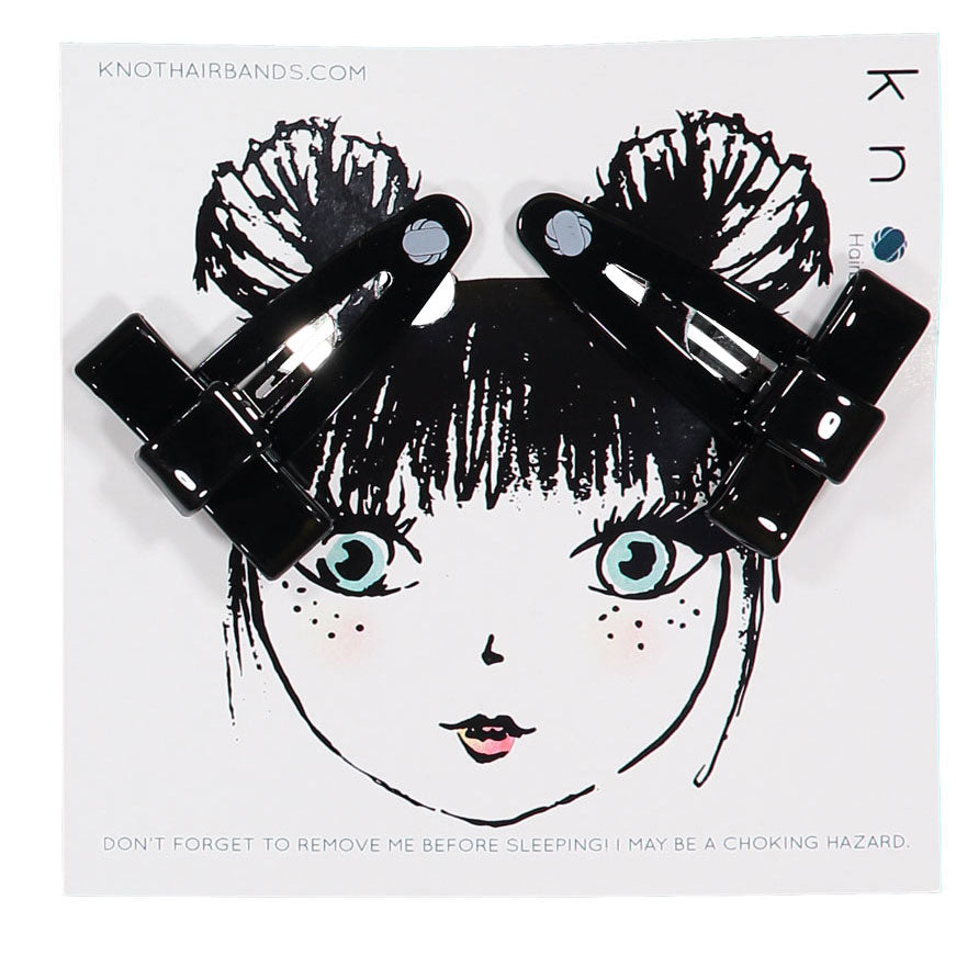 CLASSIC BOW CLIP SET - KNOT Hairbands