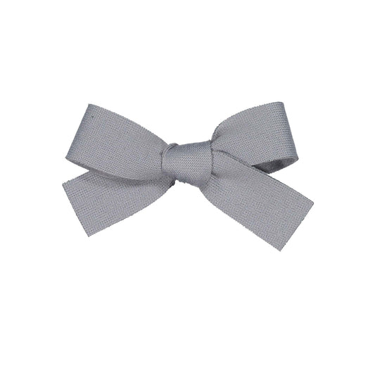COZY BOW CLIP // Slate // MINI - KNOT Hairbands
