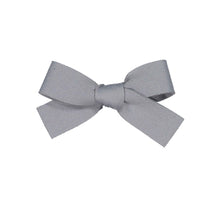 Load image into Gallery viewer, COZY BOW CLIP // Slate // MINI - KNOT Hairbands