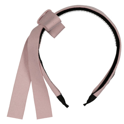 COZY BOW HEADBAND // Blush Glow - KNOT Hairbands