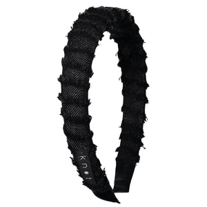 DENIM HEADBAND - KNOT Hairbands