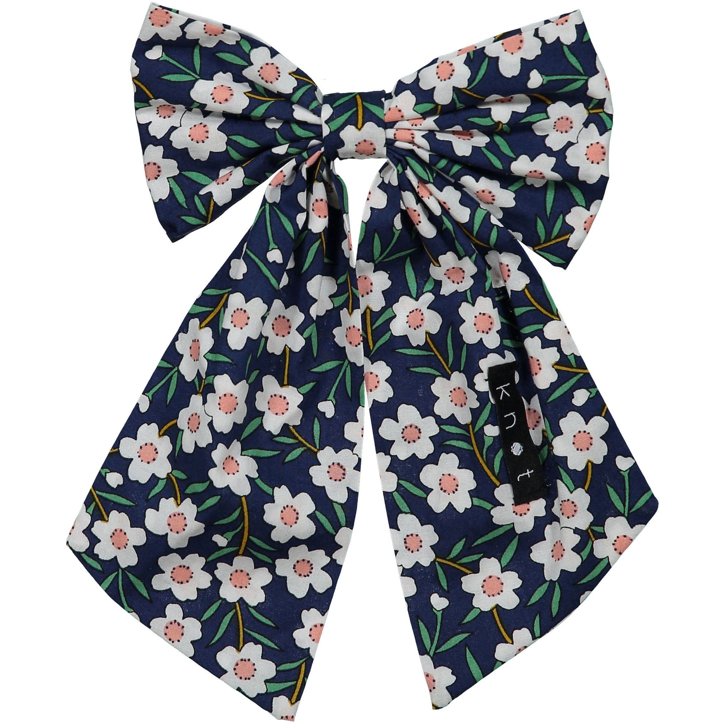 FLORAL BOW CLIP - KNOT Hairbands