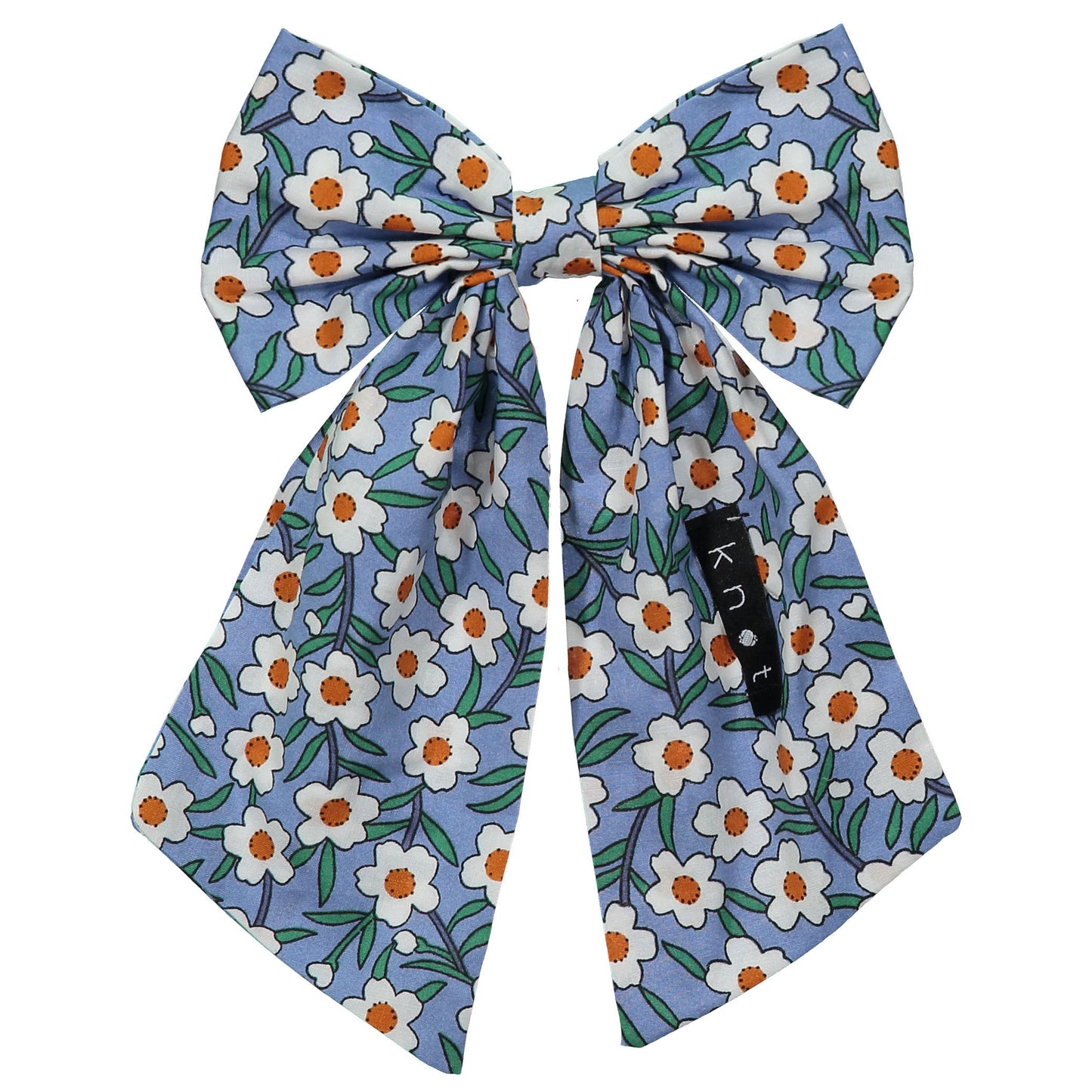 FLORAL BOW CLIP - KNOT Hairbands