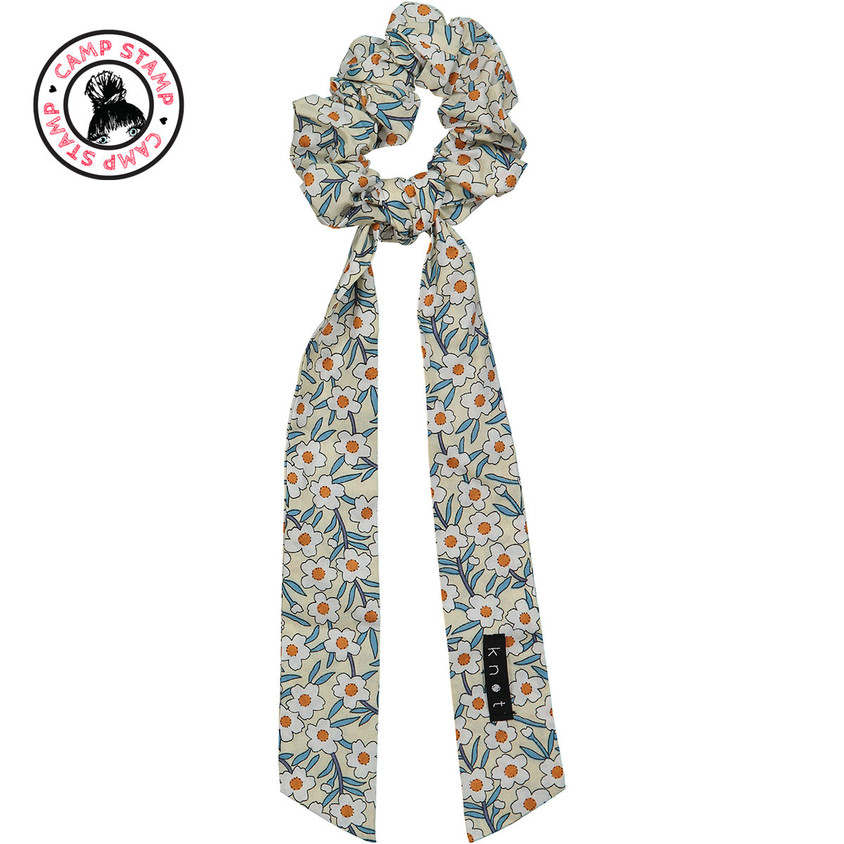 FLORAL SCRUNCHIE - KNOT Hairbands