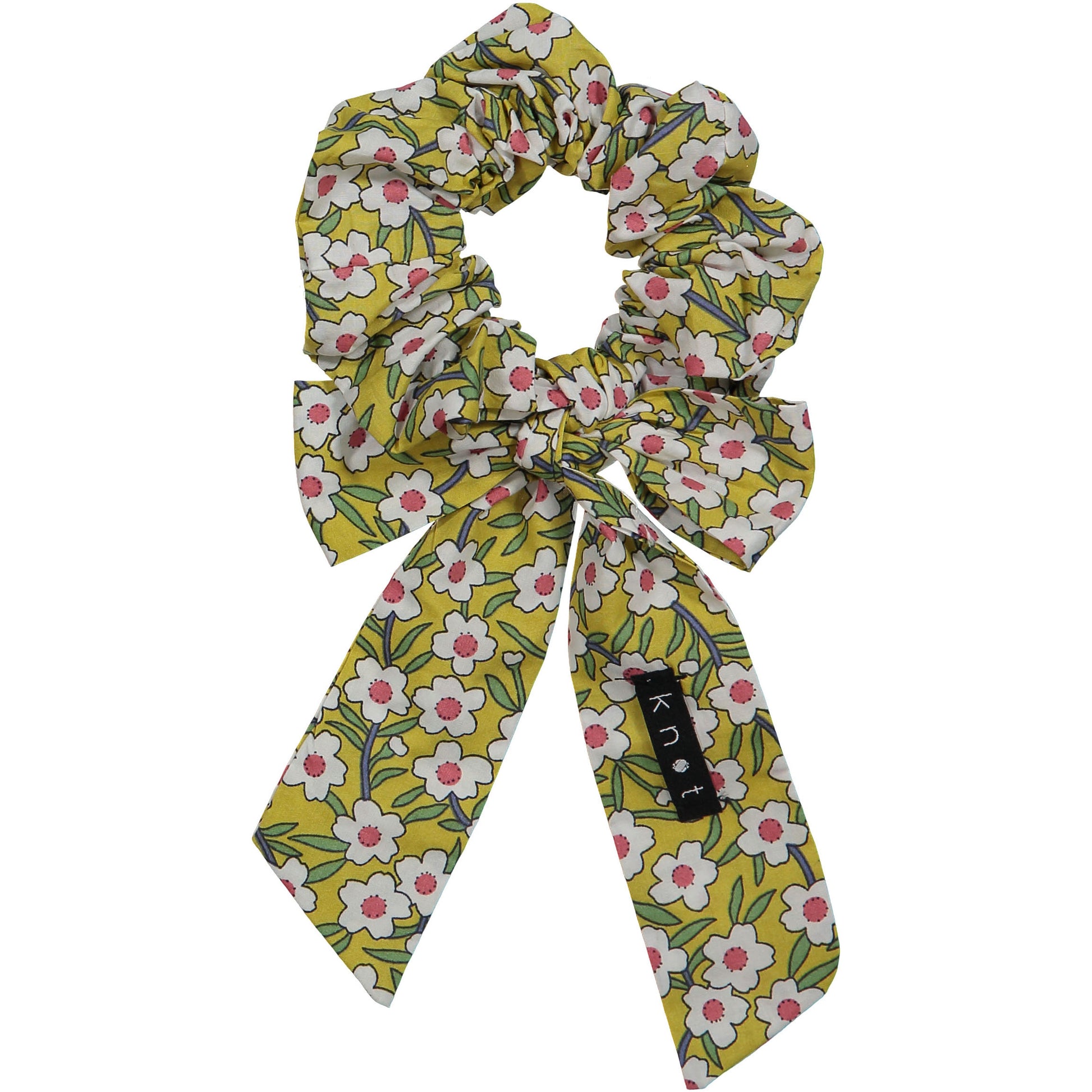 FLORAL SCRUNCHIE - KNOT Hairbands
