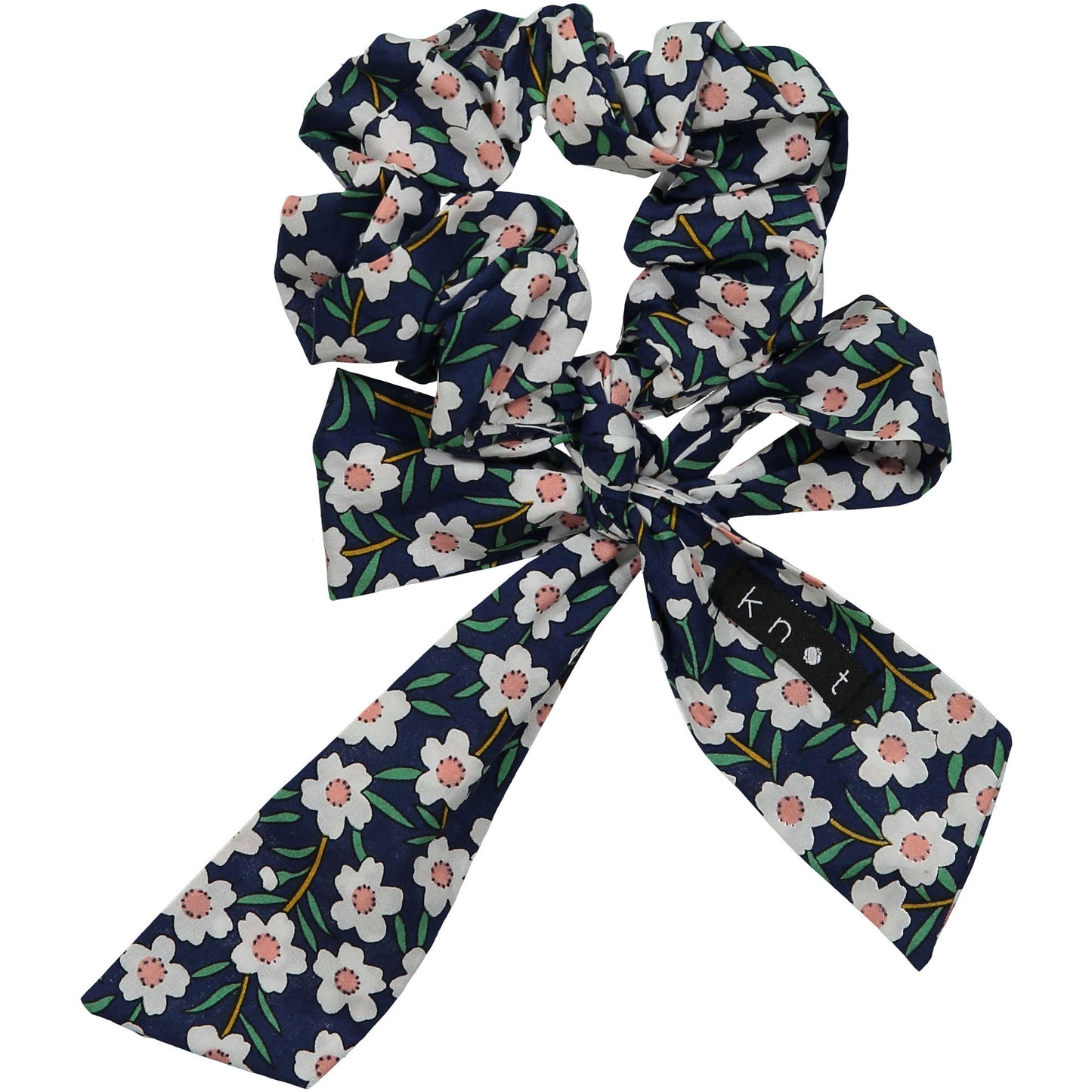 FLORAL SCRUNCHIE - KNOT Hairbands