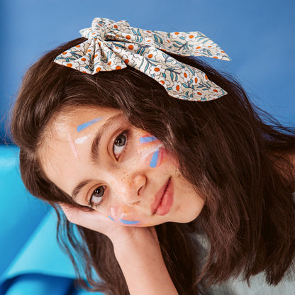 FLORAL BOW CLIP - KNOT Hairbands